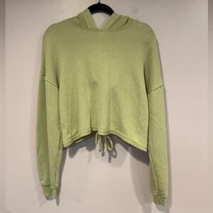 Green lightweight open back‎ American Eagle sweatshirt